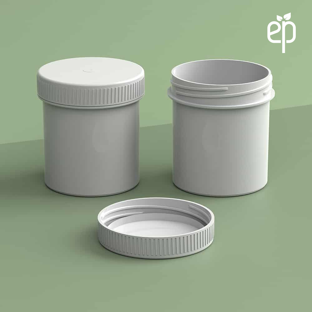 EP-4809 BioMax™ Plant-Based Containers –  Jar and Cap - 2500 Quantity