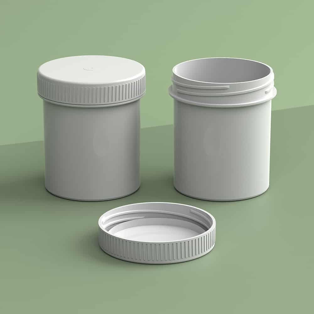 EP-4810 BioMax™ Plant-Based Containers –  Jar and Cap - 2500 Quantity