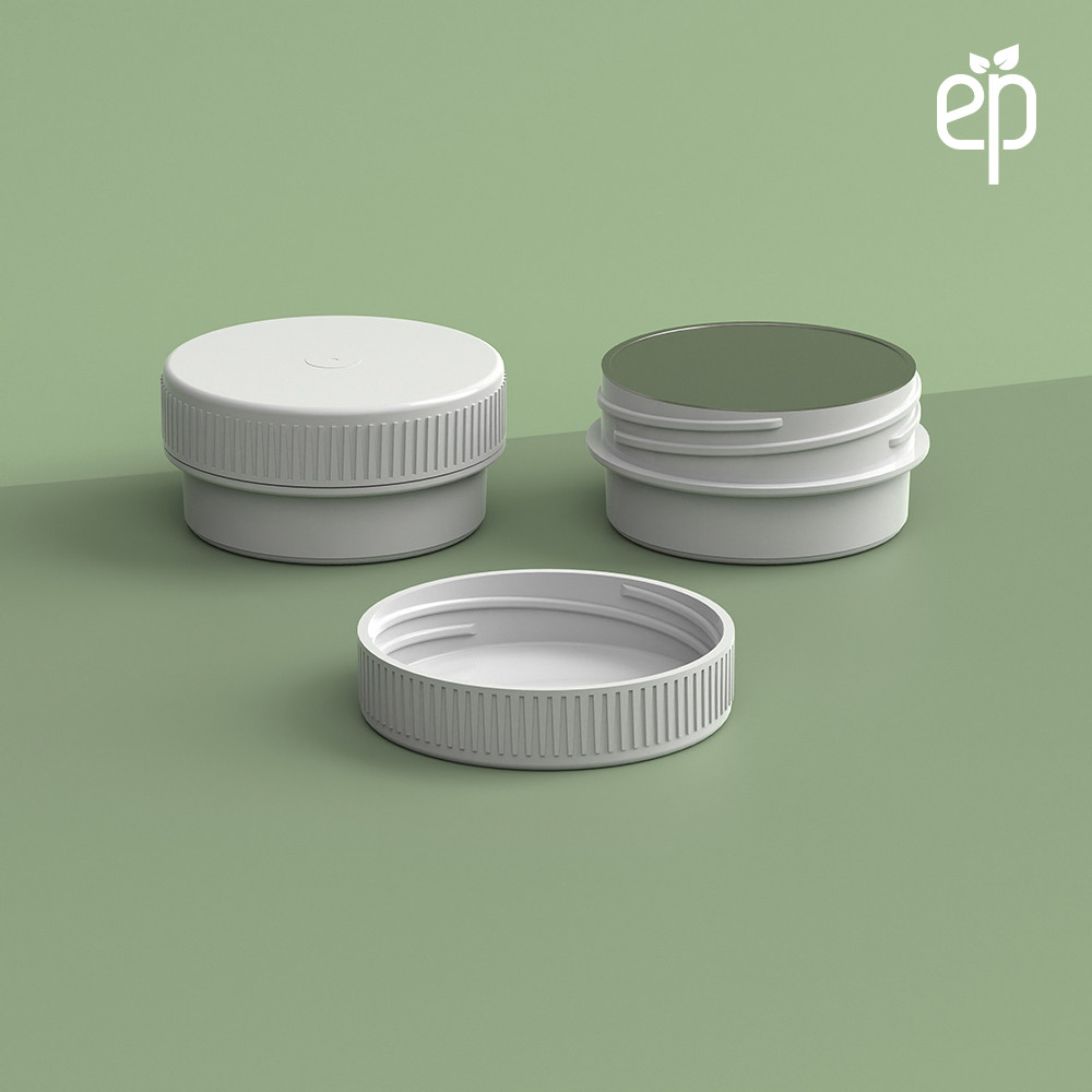 EP-4301 BioMax™ Plant-Based Containers –  Jar and Cap - 2500 Quantity