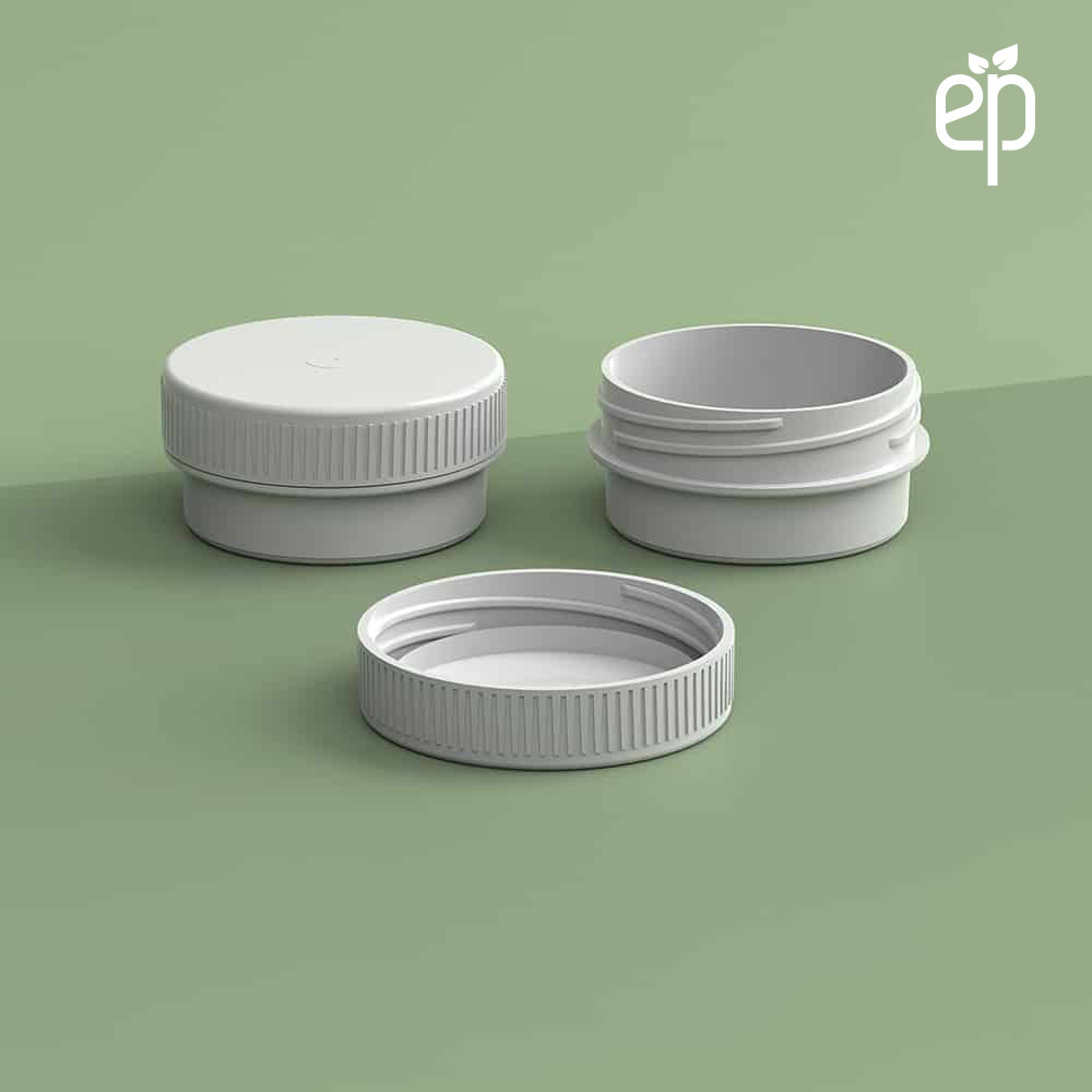 EP-4301 BioMax™ Plant-Based Containers –  Jar and Cap - 2500 Quantity