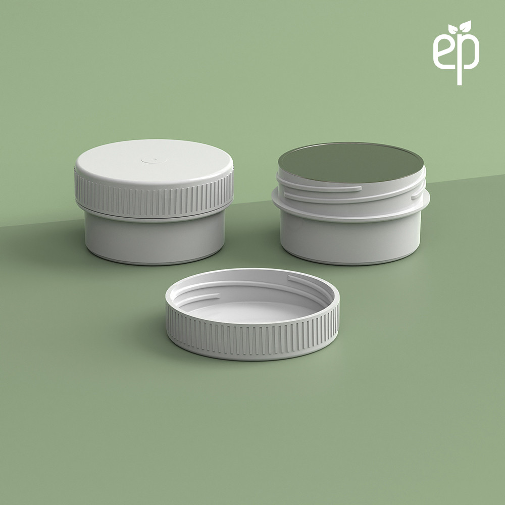 EP-4302 BioMax™ Plant-Based Containers –  Jar and Cap - 2500 Quantity