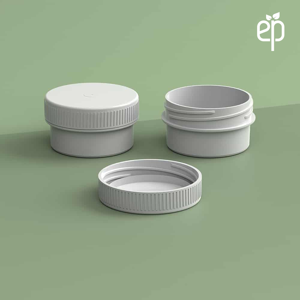 EP-4302 BioMax™ Plant-Based Containers –  Jar and Cap - 2500 Quantity
