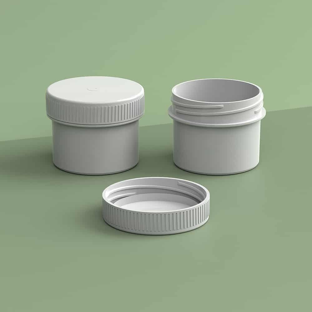 EP-4304 BioMax™ Plant-Based Containers –  Jar and Cap  - 2500 Quantity