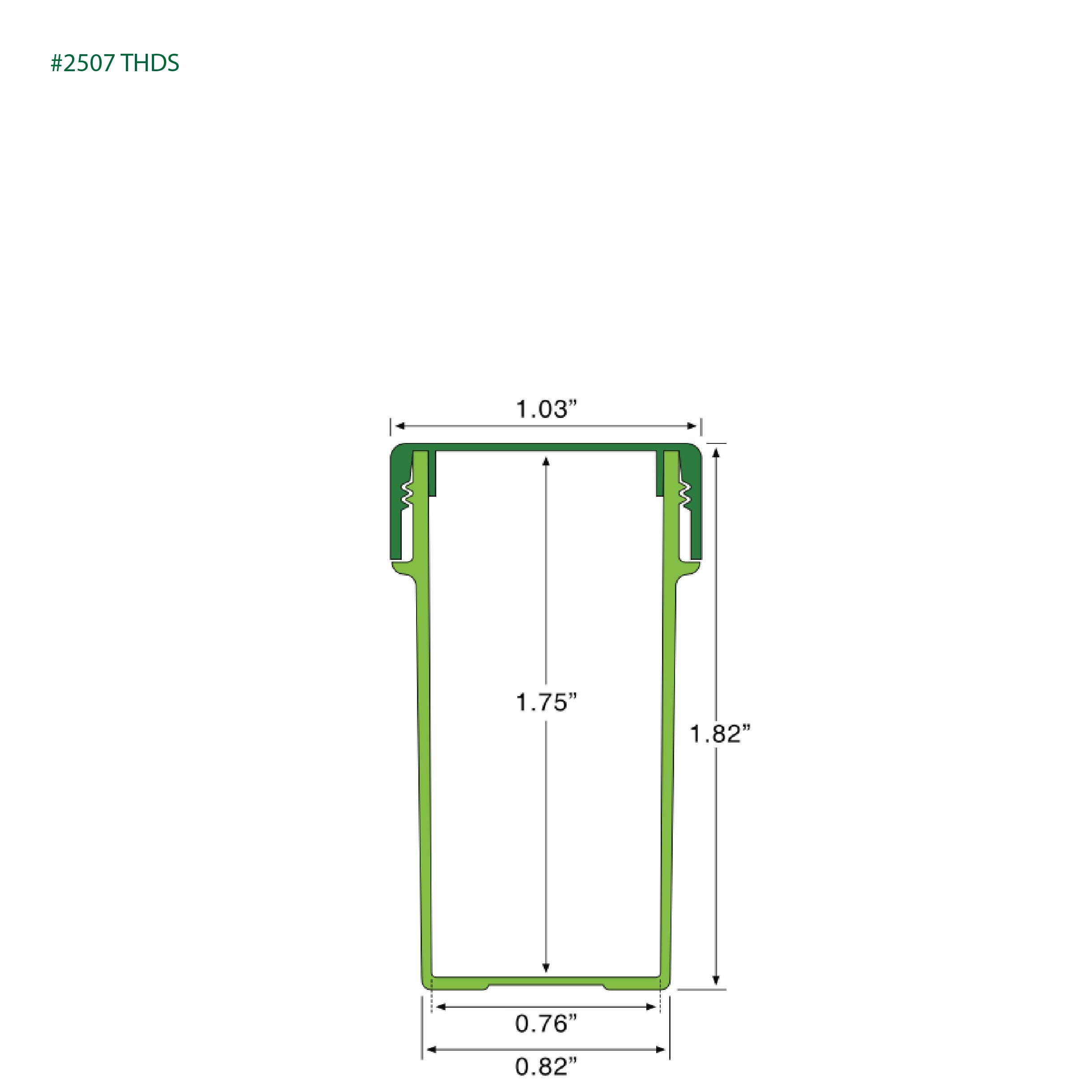 EP-2507 BioMax™ Plant-Based Containers –  Jar and Cap - 2500 Quantity