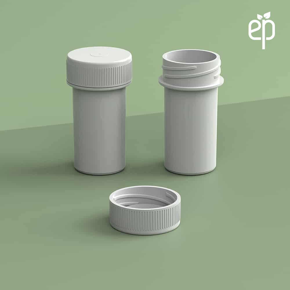 EP-2507 BioMax™ Plant-Based Containers –  Jar and Cap - 2500 Quantity
