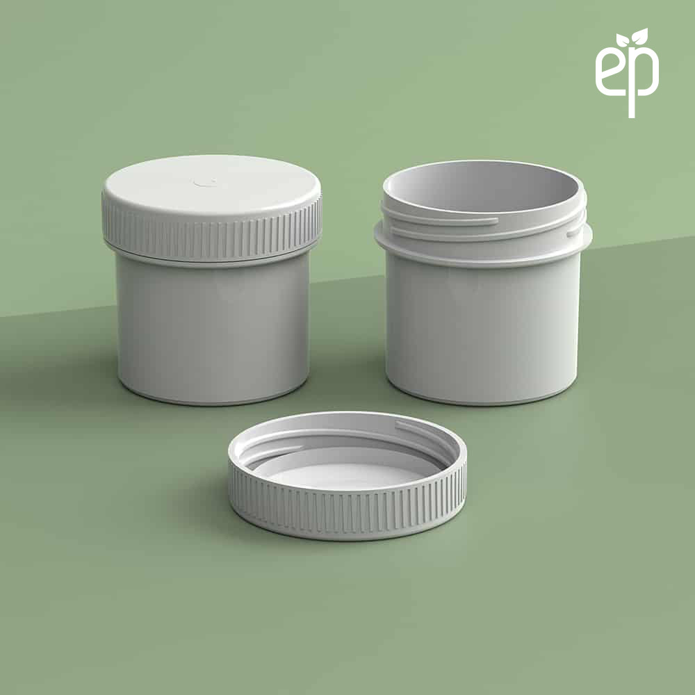 EP-4305 BioMax™ Plant-Based Containers –  Jar and Cap - 2500 Quantity