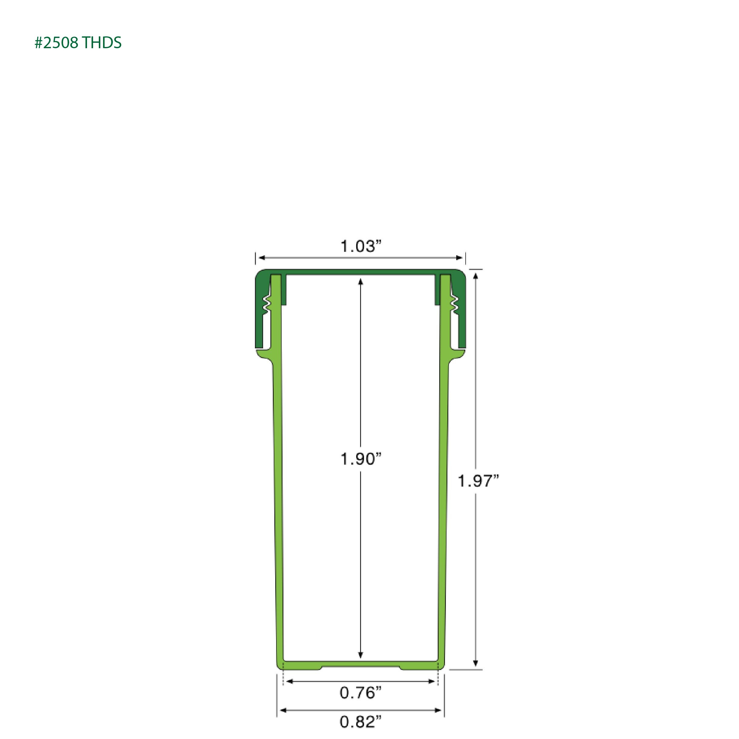 EP-2508 BioMax™ Plant-Based Containers –  Jar and Cap - 2500 Quantity