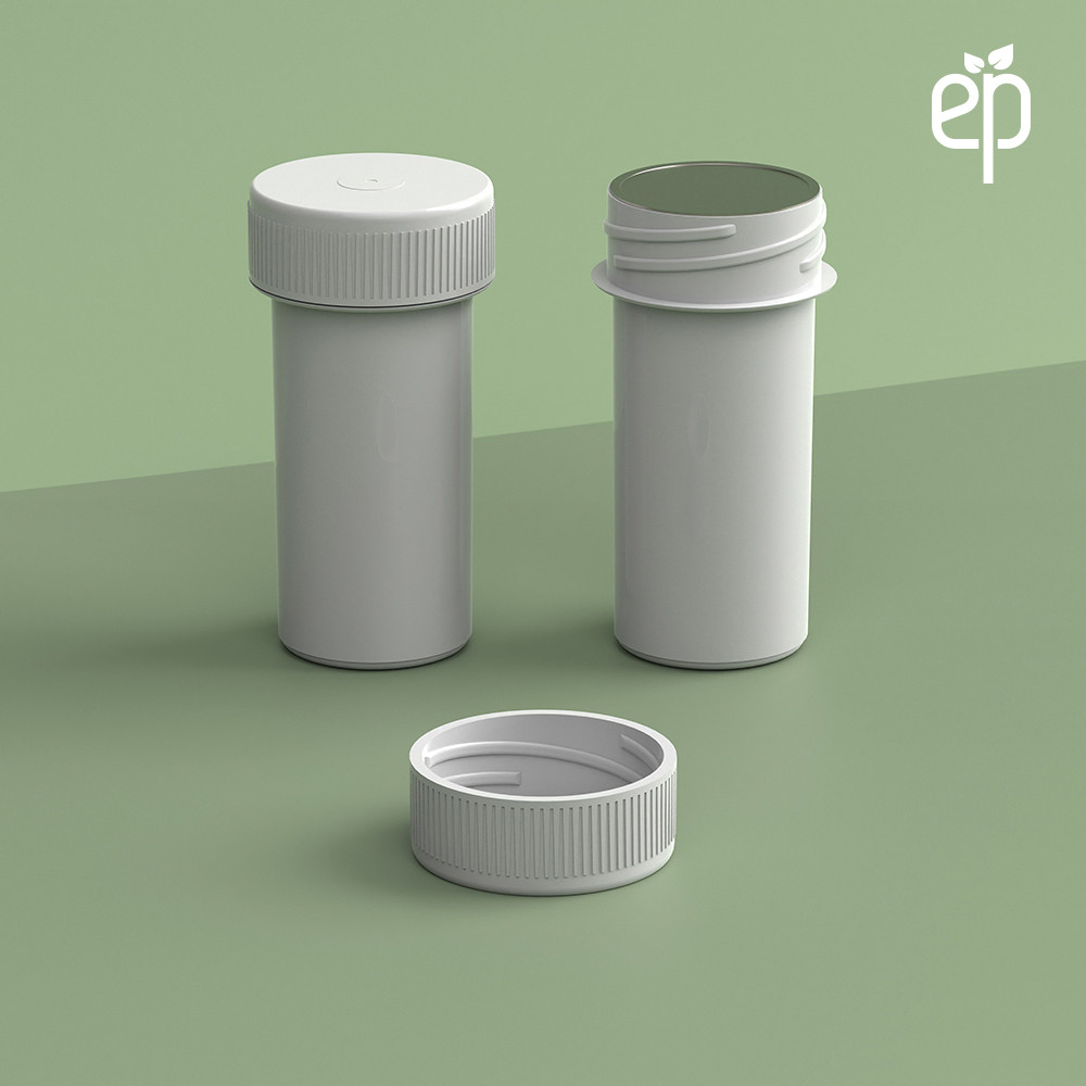 EP-2508 BioMax™ Plant-Based Containers –  Jar and Cap - 2500 Quantity