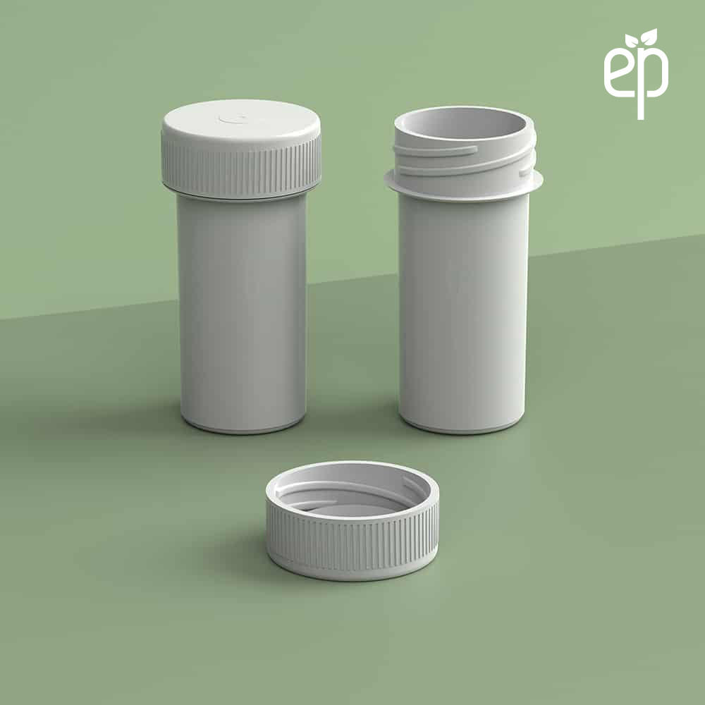 EP-2508 BioMax™ Plant-Based Containers –  Jar and Cap - 2500 Quantity