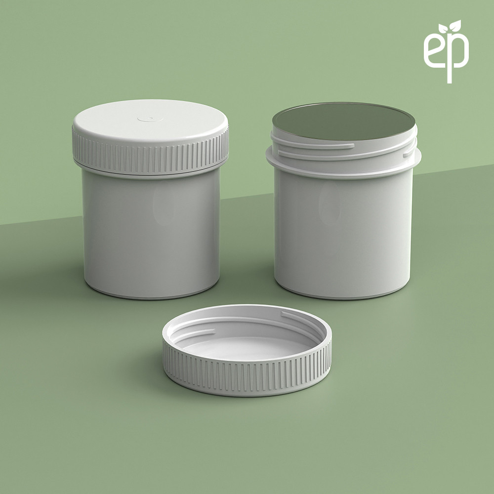 EP-4307 BioMax™ Plant-Based Containers –  Jar and Cap - 2500 Quantity