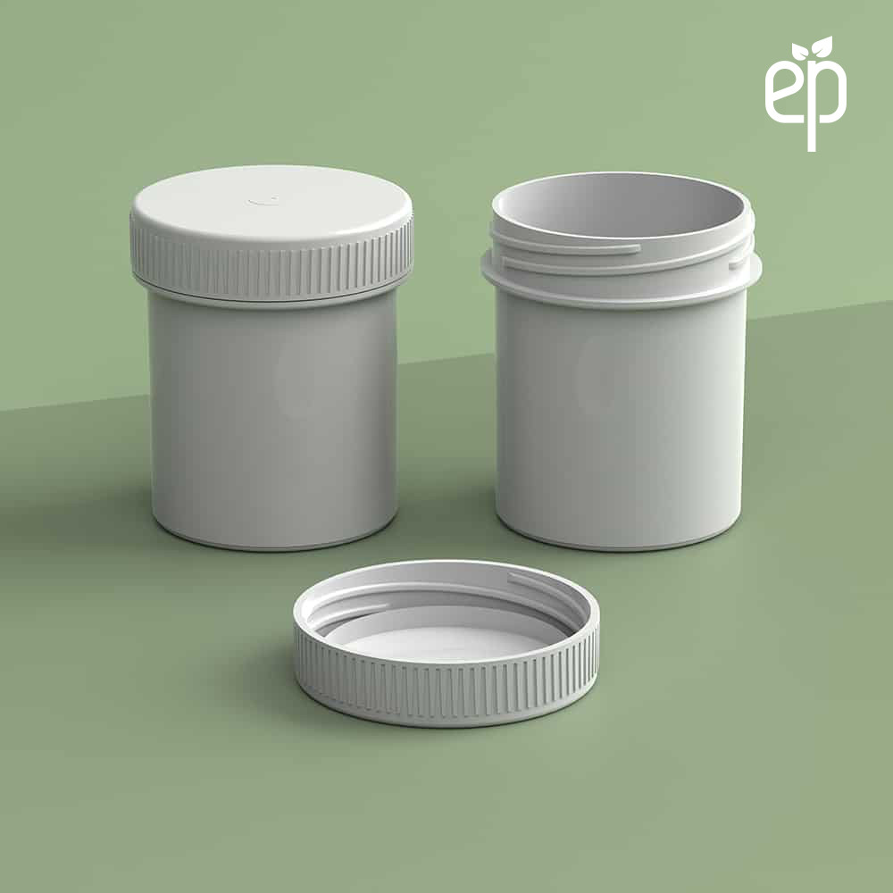 EP-4308 BioMax™ Plant-Based Containers – Jar and Cap - 2500 Quantity