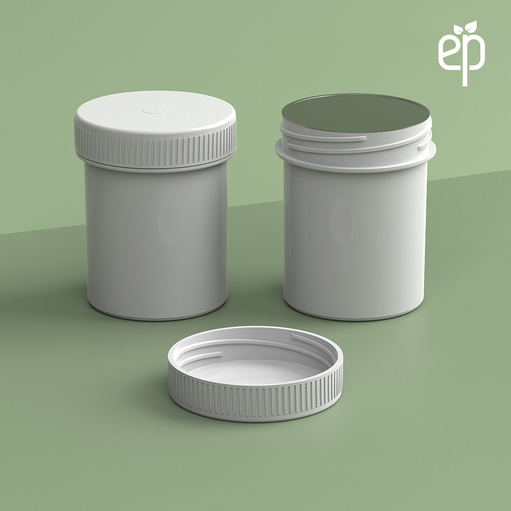 EP-4309 BioMax™ Plant-Based Containers – Jar and Cap - 2500 Quantity