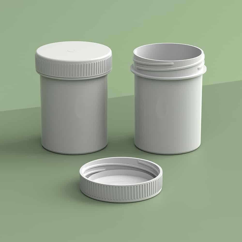 EP-4310 BioMax™ Plant-Based Containers – Jar and Cap - 2500 Quantity