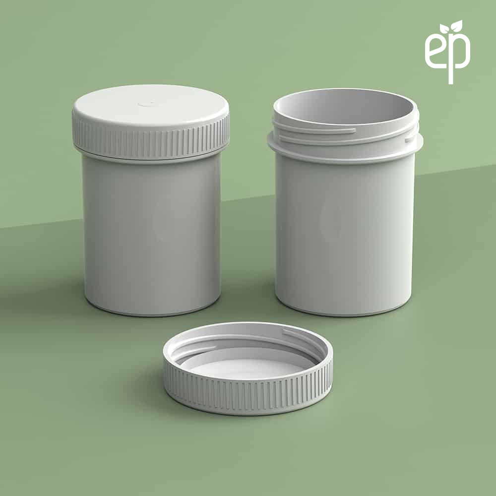 EP-4310 BioMax™ Plant-Based Containers – Jar and Cap - 2500 Quantity