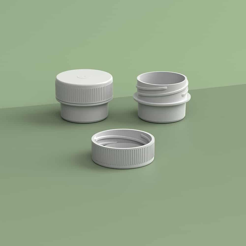 EP-2801 BioMax™ Plant-Based Containers –  Jar and Cap - 2500 Quantity
