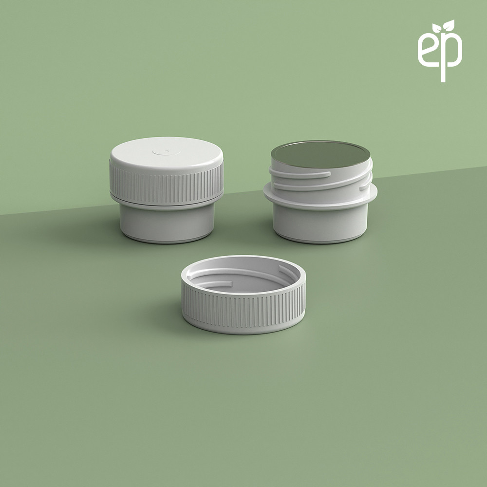 EP-2801 BioMax™ Plant-Based Containers –  Jar and Cap - 2500 Quantity