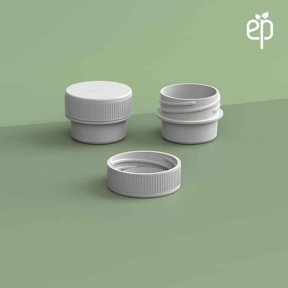 EP-2801 BioMax™ Plant-Based Containers –  Jar and Cap - 2500 Quantity