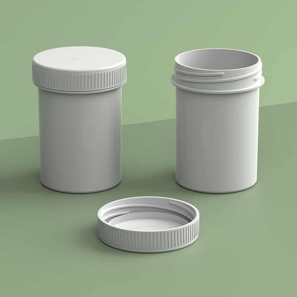 EP-4311 BioMax™ Plant-Based Containers –  Jar and Cap - 2500 Quantity