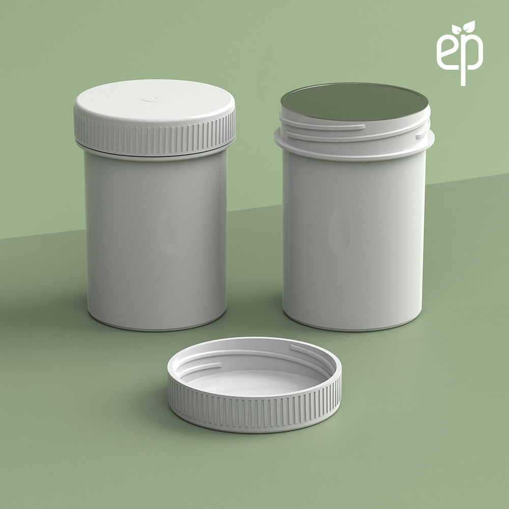 EP-4311 BioMax™ Plant-Based Containers –  Jar and Cap - 2500 Quantity