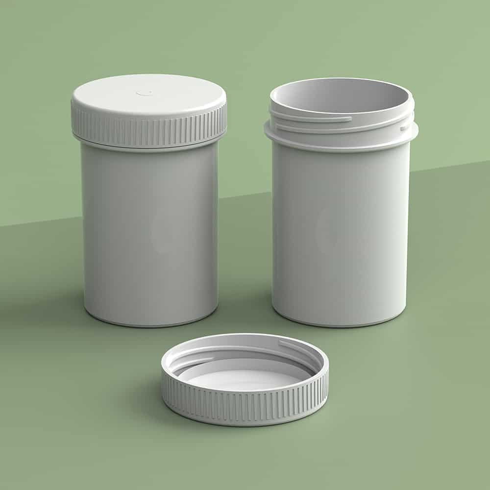 EP-4312 BioMax™ Plant-Based Containers – Jar and Cap - 2500 Quantity