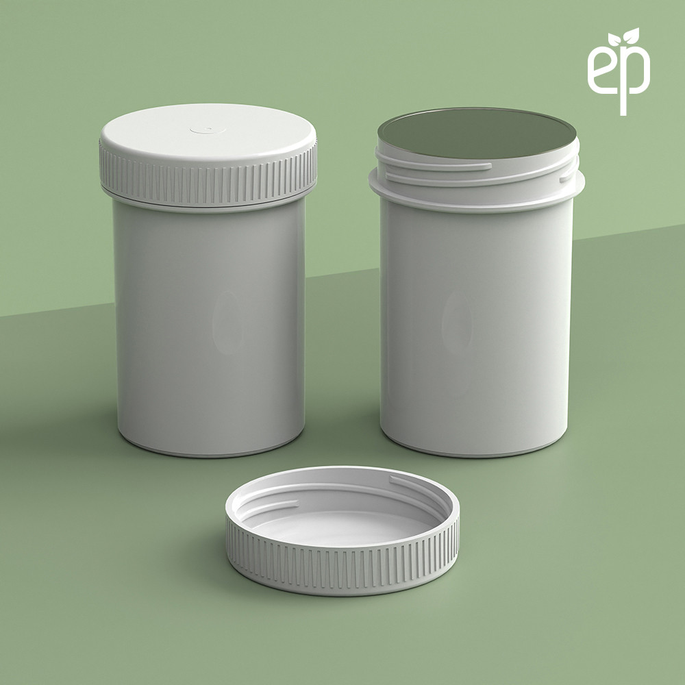 EP-4312 BioMax™ Plant-Based Containers – Jar and Cap - 2500 Quantity