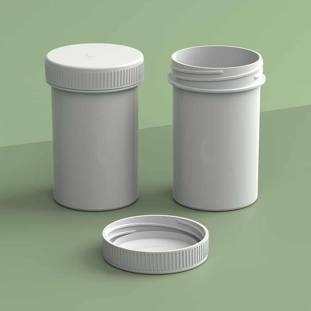 EP-4313 BioMax™ Plant-Based Containers –  Jar and Cap - 2500 Quantity