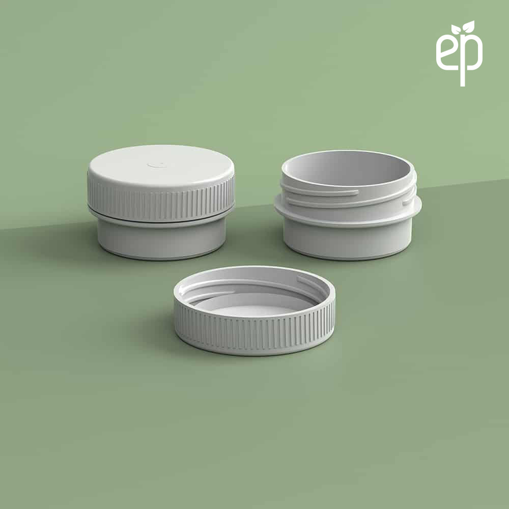 EP-3801 BioMax™ Plant-Based Containers – Jar and Cap - 2500 Quantity