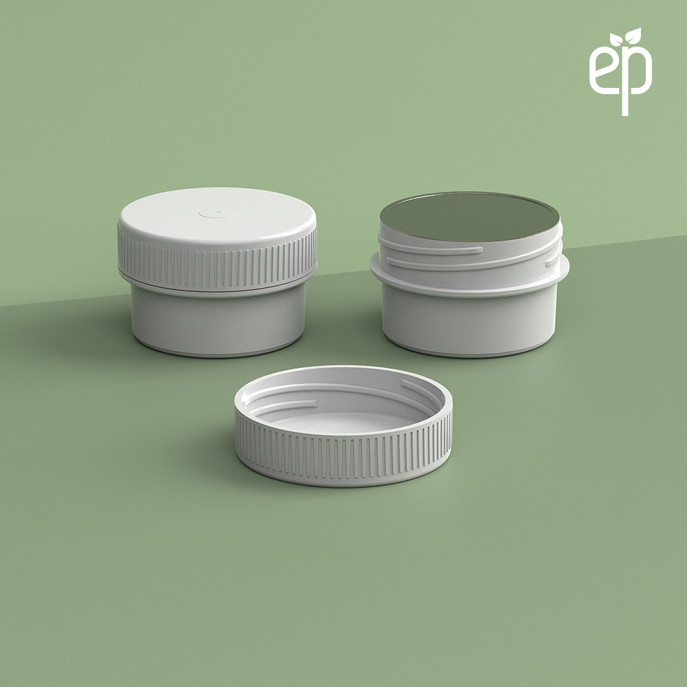 EP-3802 BioMax™ Plant-Based Containers – Jar and Cap - 2500 Quantity