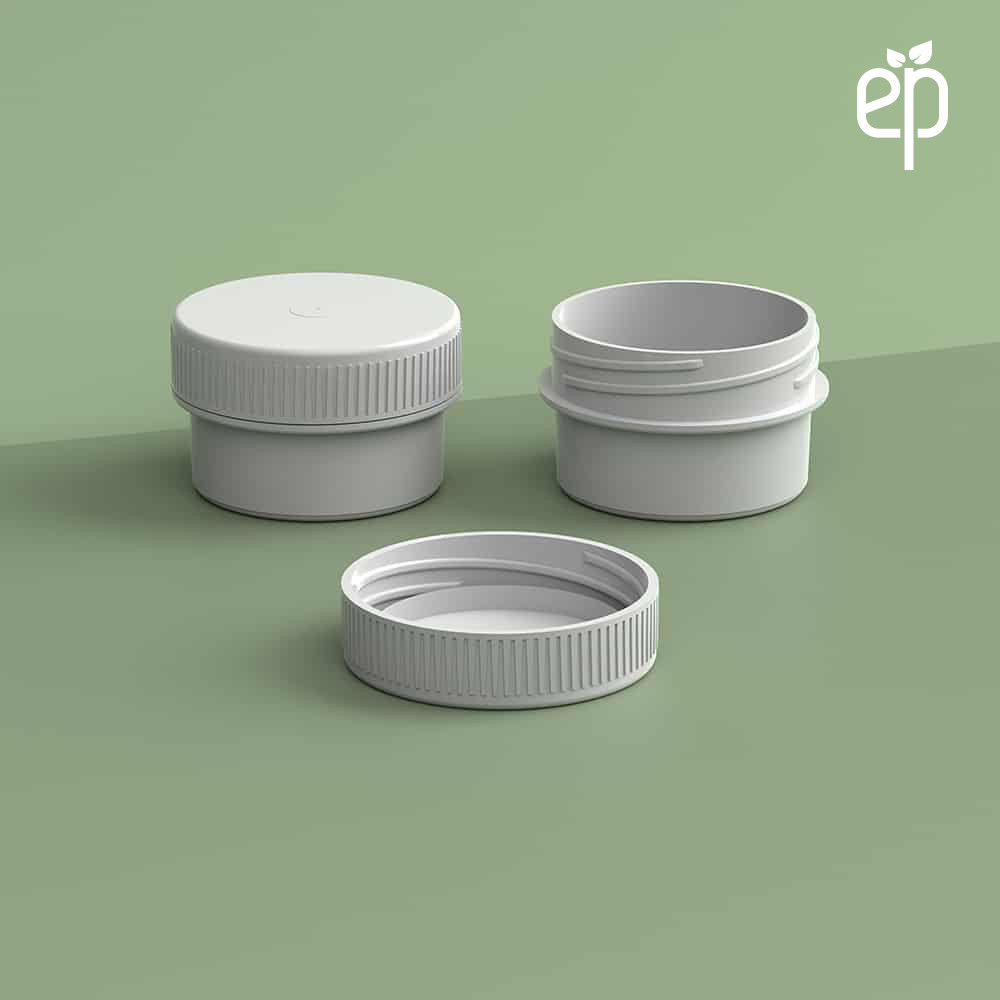 EP-3802 BioMax™ Plant-Based Containers – Jar and Cap - 2500 Quantity