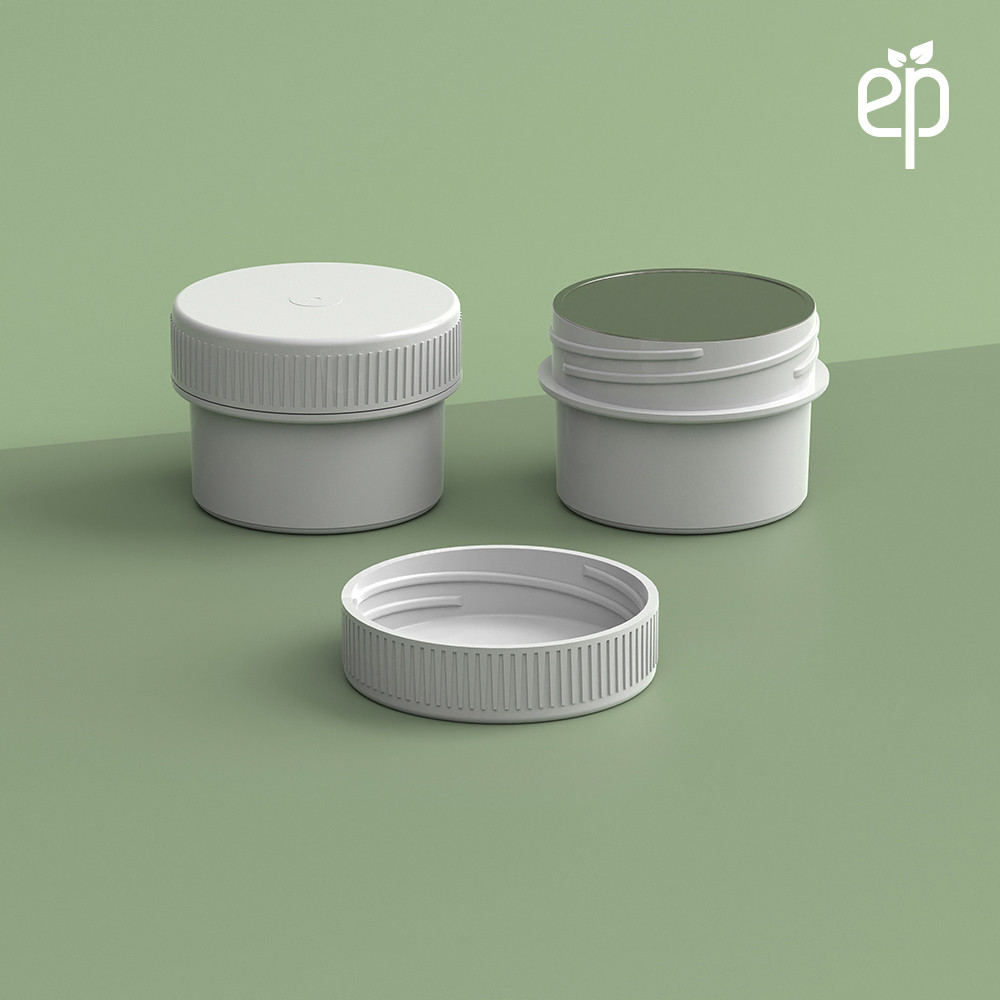 EP-3803 BioMax™ Plant-Based Containers –  Jar and Cap - 2500 Quantity