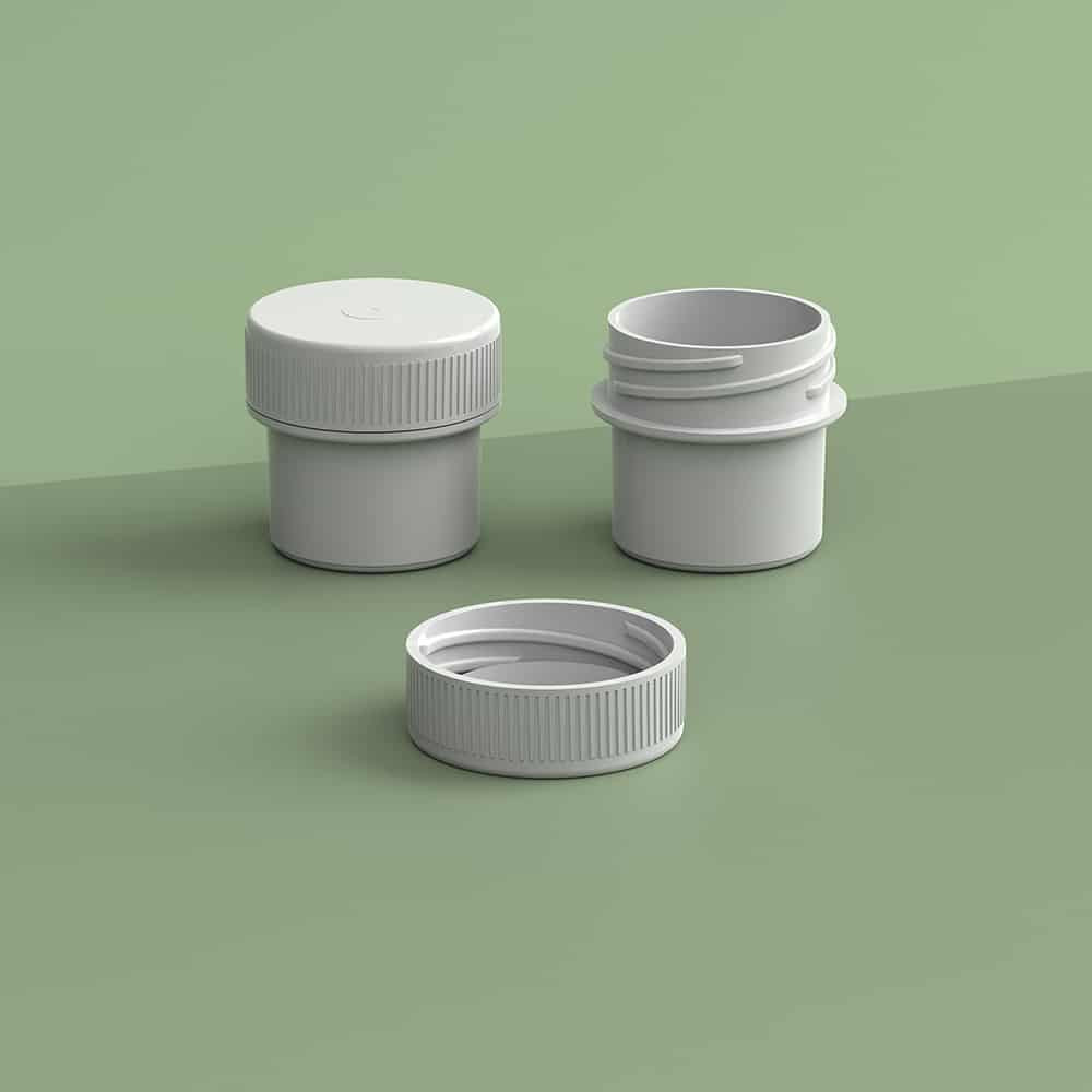 EP-2803 BioMax™ Plant-Based Containers – Jar and Cap - 2500 Quantity