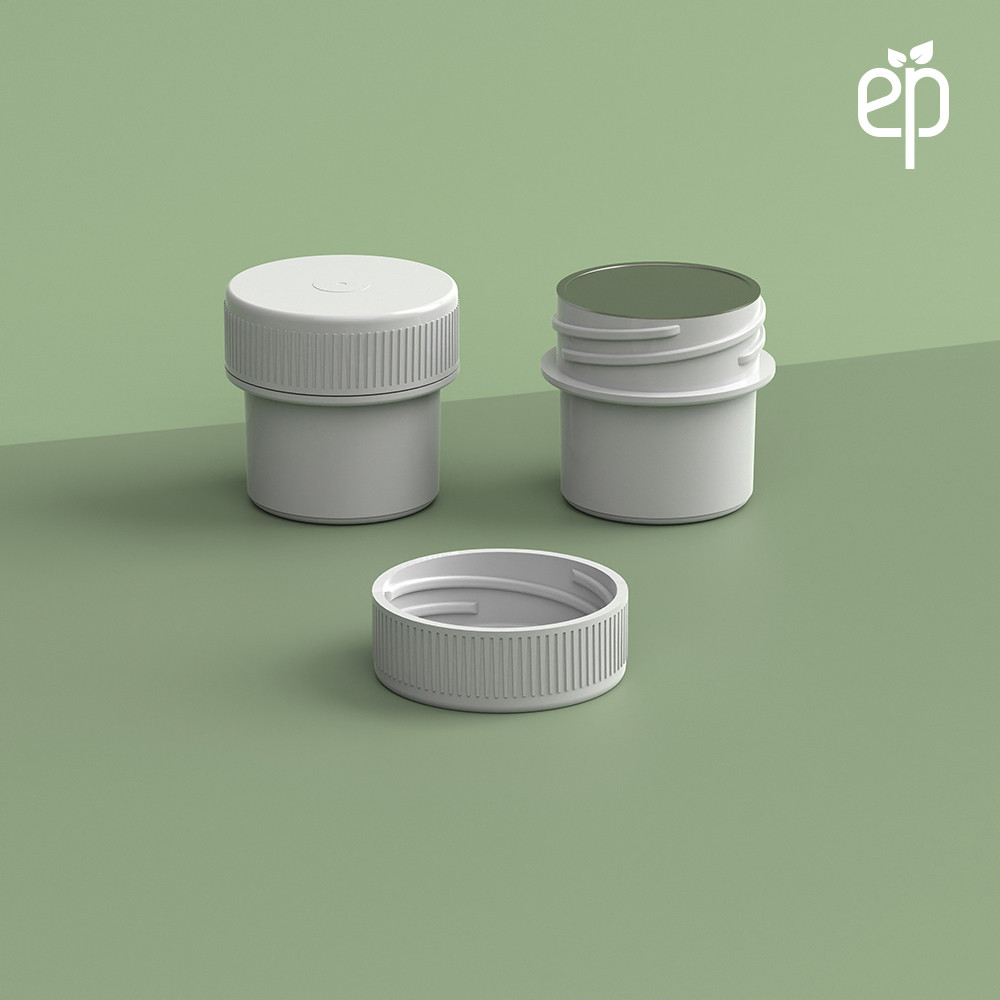 EP-2803 BioMax™ Plant-Based Containers – Jar and Cap - 2500 Quantity