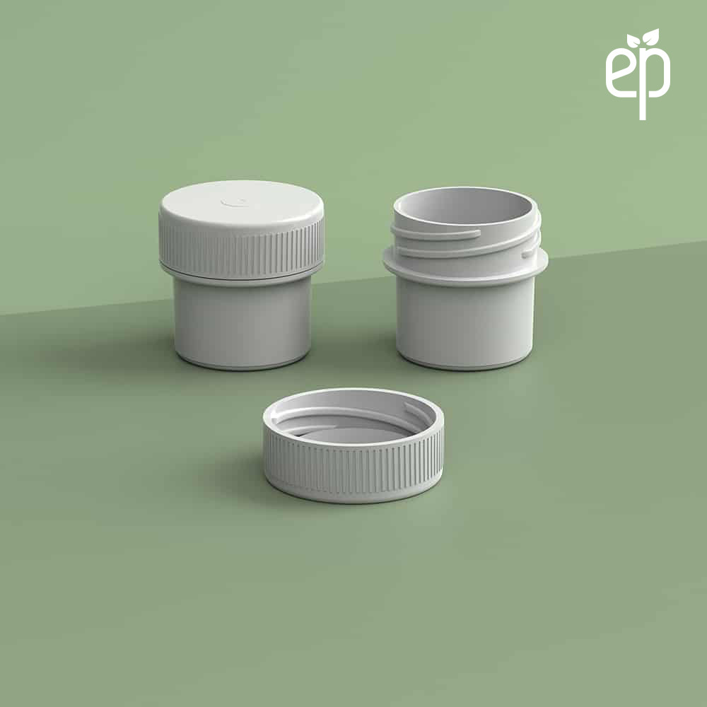 EP-2803 BioMax™ Plant-Based Containers – Jar and Cap - 2500 Quantity
