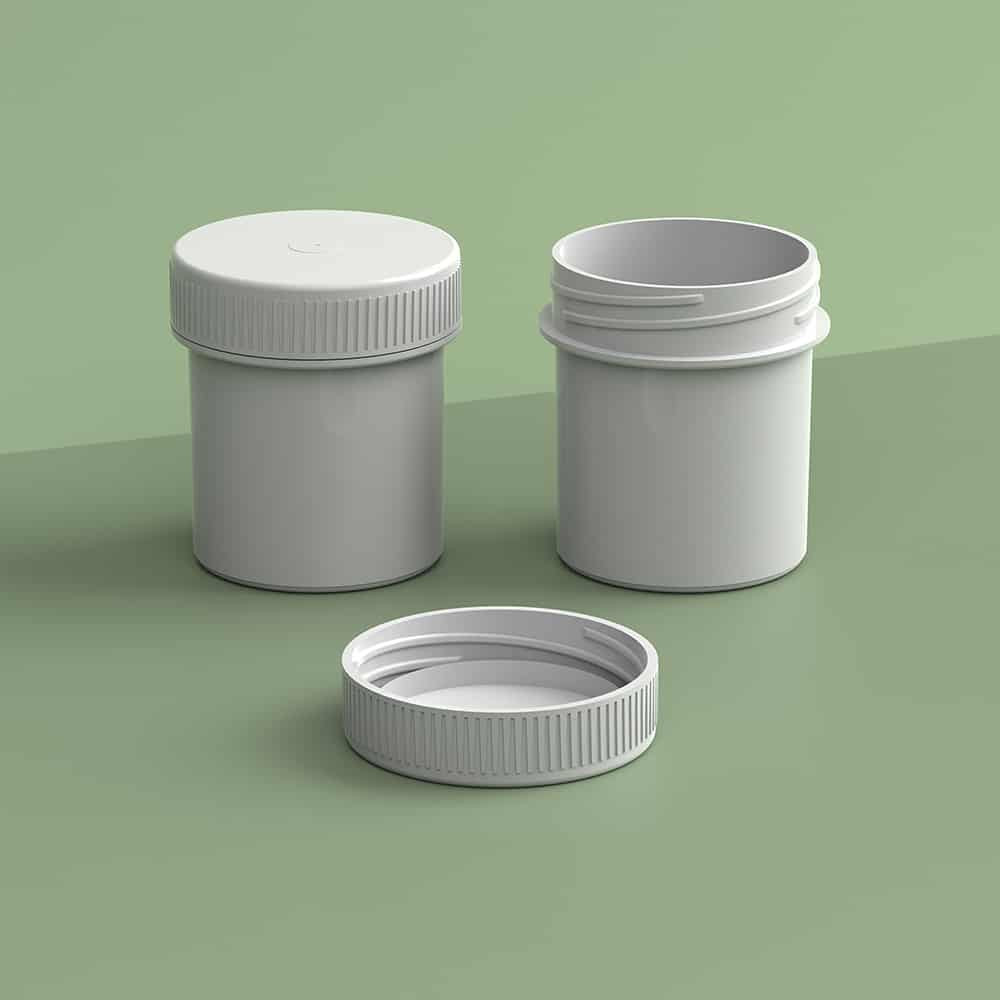 EP-3806 BioMax™ Plant-Based Containers –  Jar and Cap  - 2500 Quantity