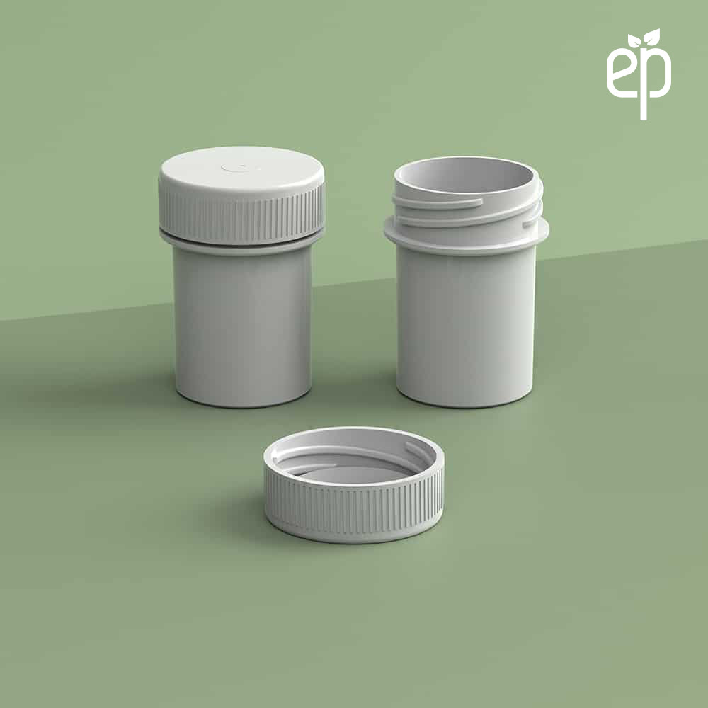 EP-2805 BioMax™ Plant-Based Containers –  Jar and Cap  - 2500 Quantity