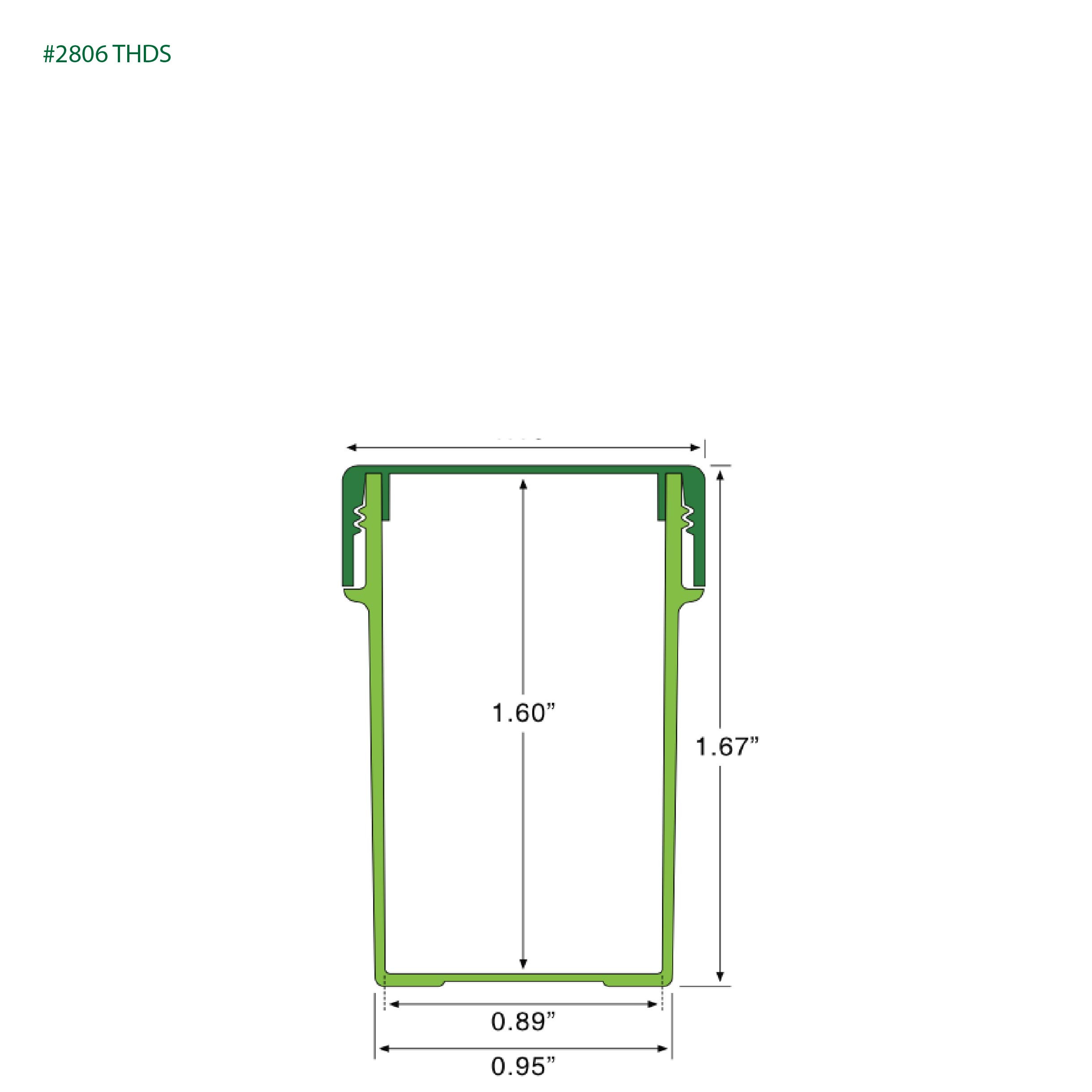 EP-2806 BioMax™ Plant-Based Containers –  Jar and Cap  - 2500 Quantity