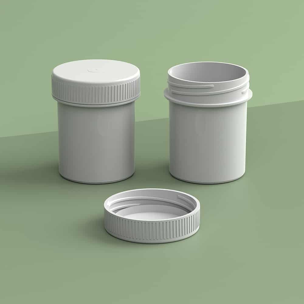 EP-3807 BioMax™ Plant-Based Containers –  Jar and Cap  - 2500 Quantity