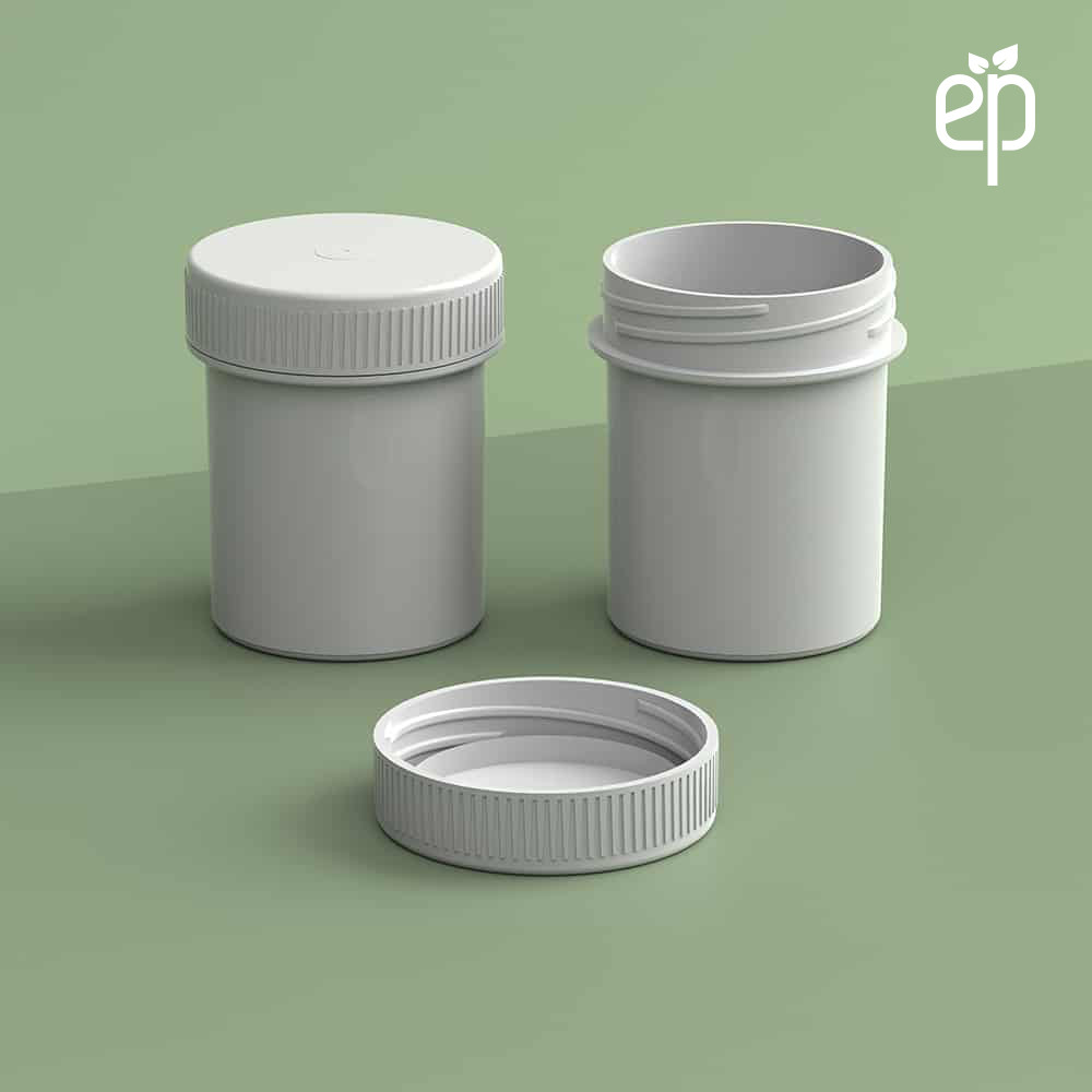 EP-3807 BioMax™ Plant-Based Containers –  Jar and Cap  - 2500 Quantity