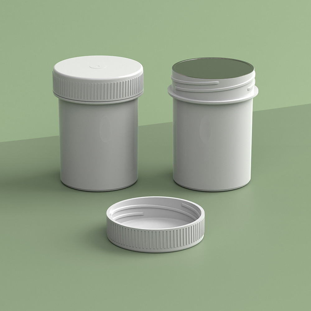 EP-3808 Plant-Based Screw Top Jar – Sustainable Container and Cap - 2500 Quantity
