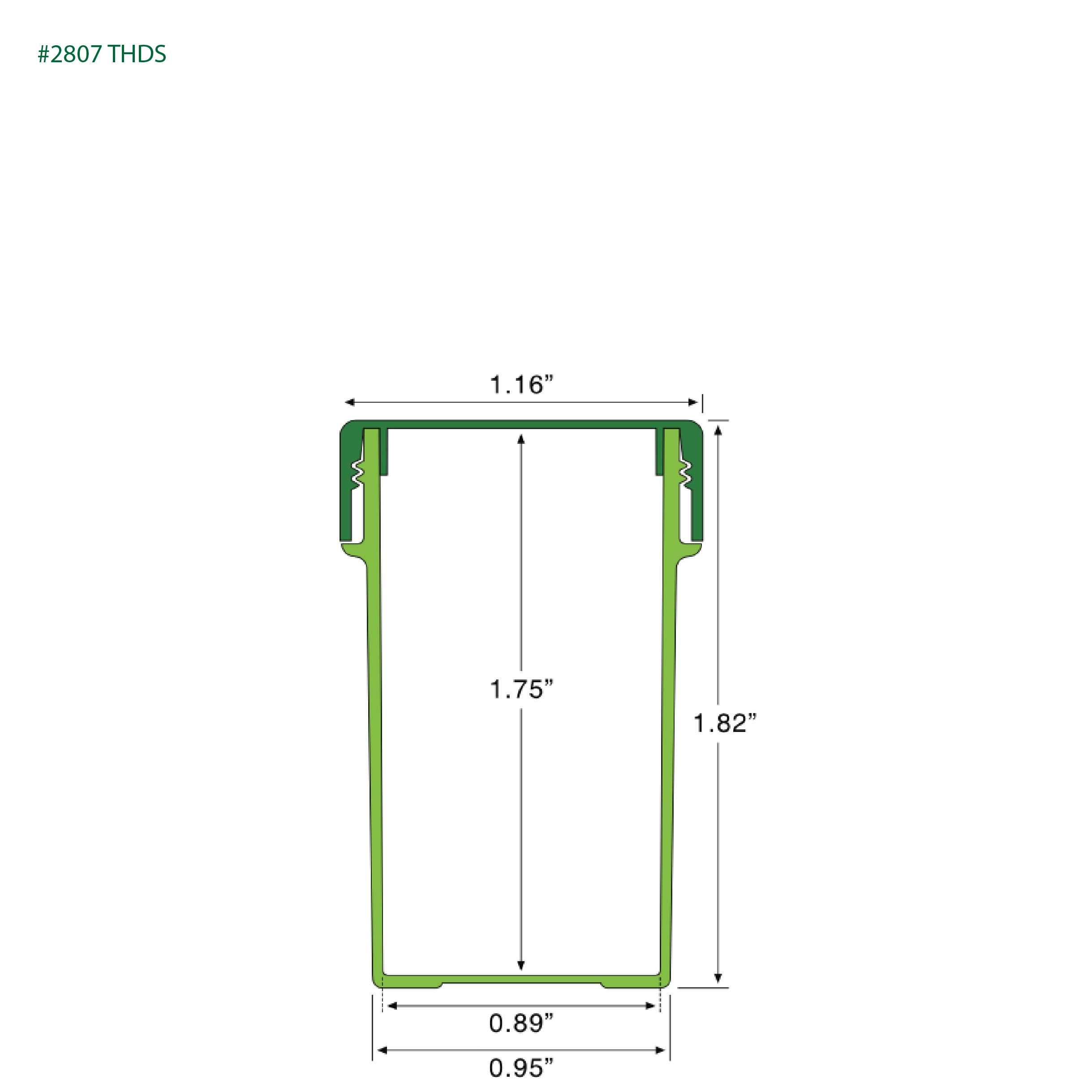 EP-2807 BioMax™ Plant-Based Containers –  Jar and Cap  - 2500 Quantity