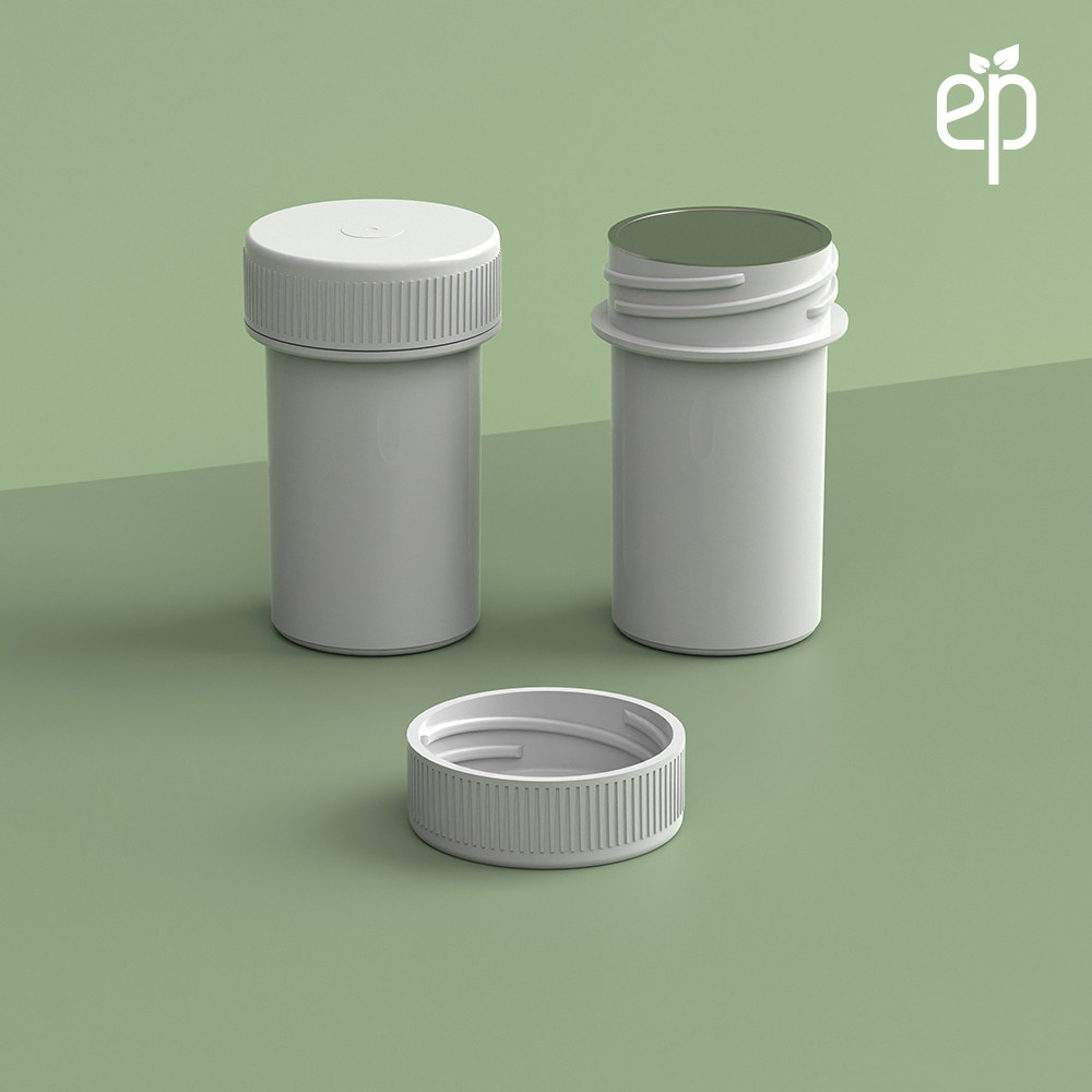 EP-2807 BioMax™ Plant-Based Containers –  Jar and Cap  - 2500 Quantity
