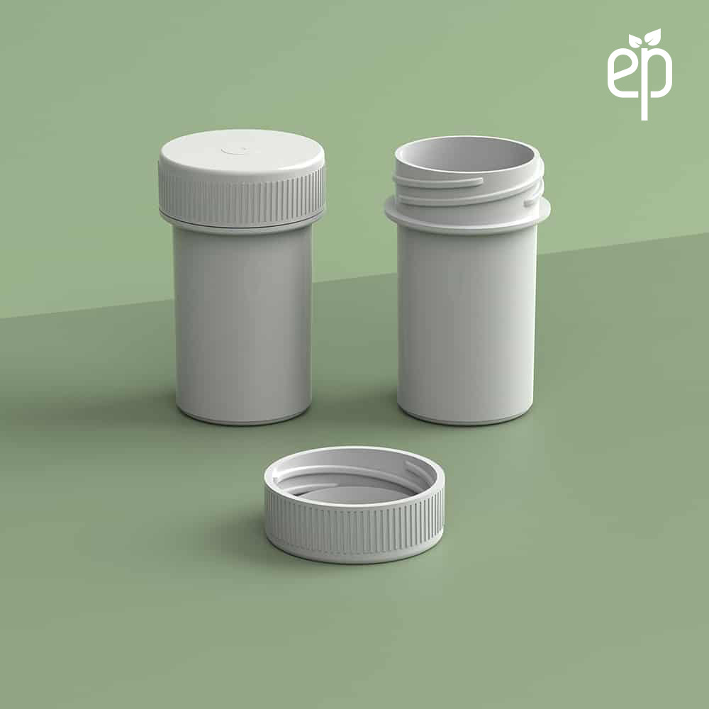 EP-2807 BioMax™ Plant-Based Containers –  Jar and Cap  - 2500 Quantity