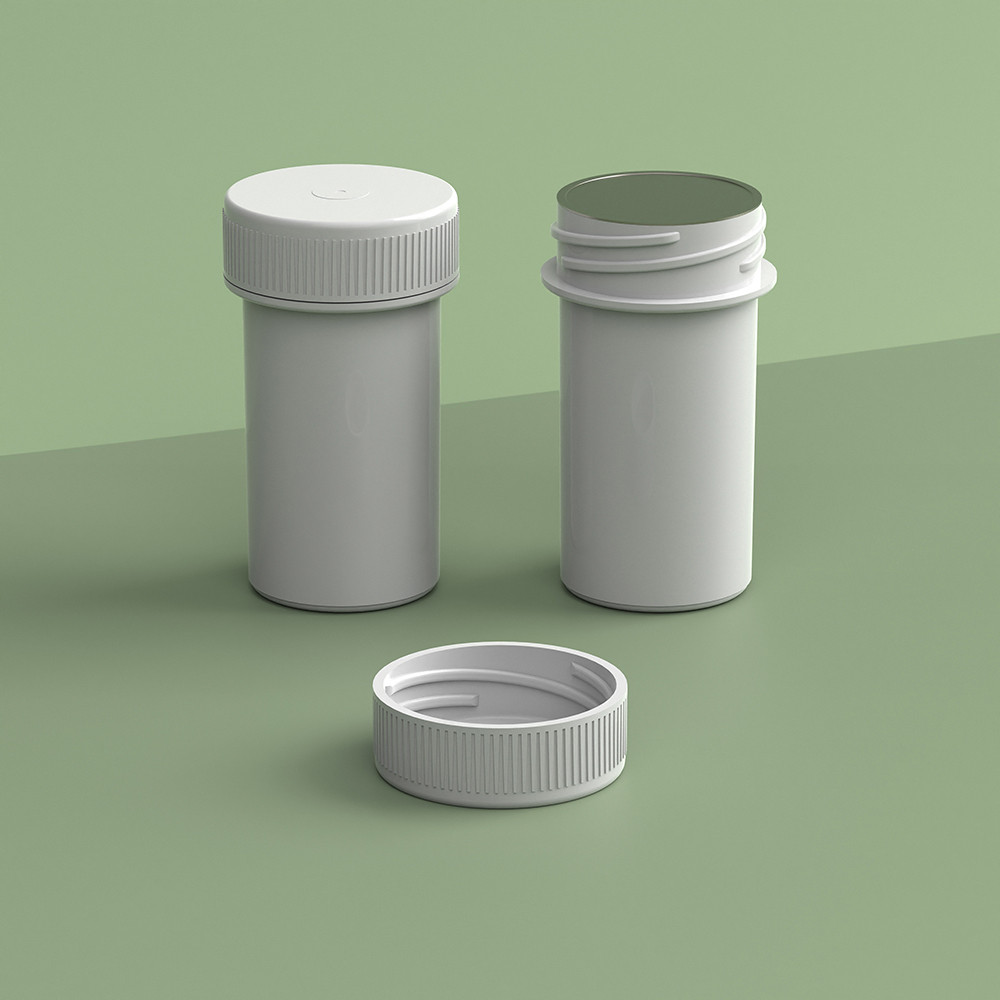 EP-2808 Plant-Based Screw Top Jar – Sustainable Container and Cap - 2500 Quantity