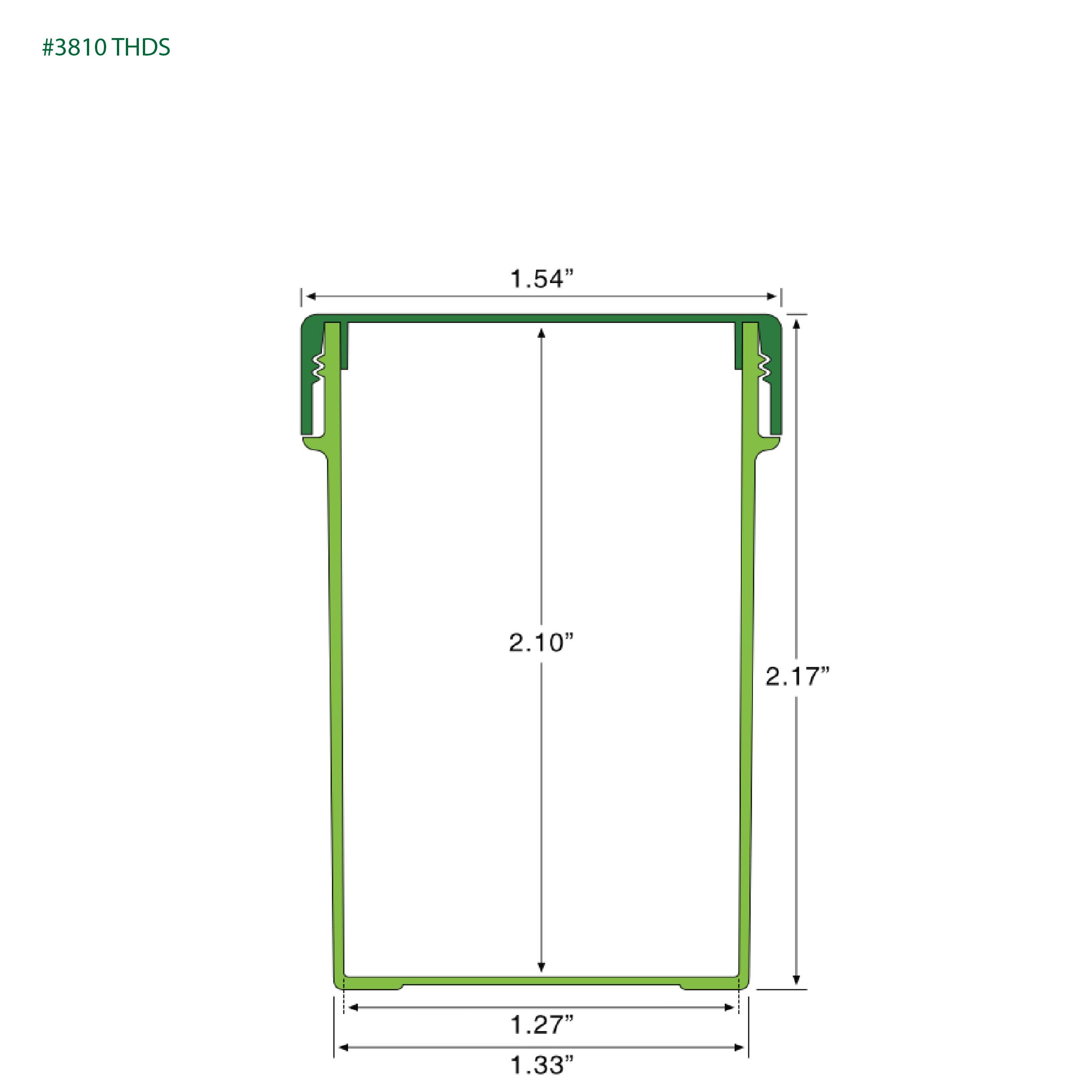 EP-3810 BioMax™ Plant-Based Containers –  Jar and Cap  - 2500 Quantity