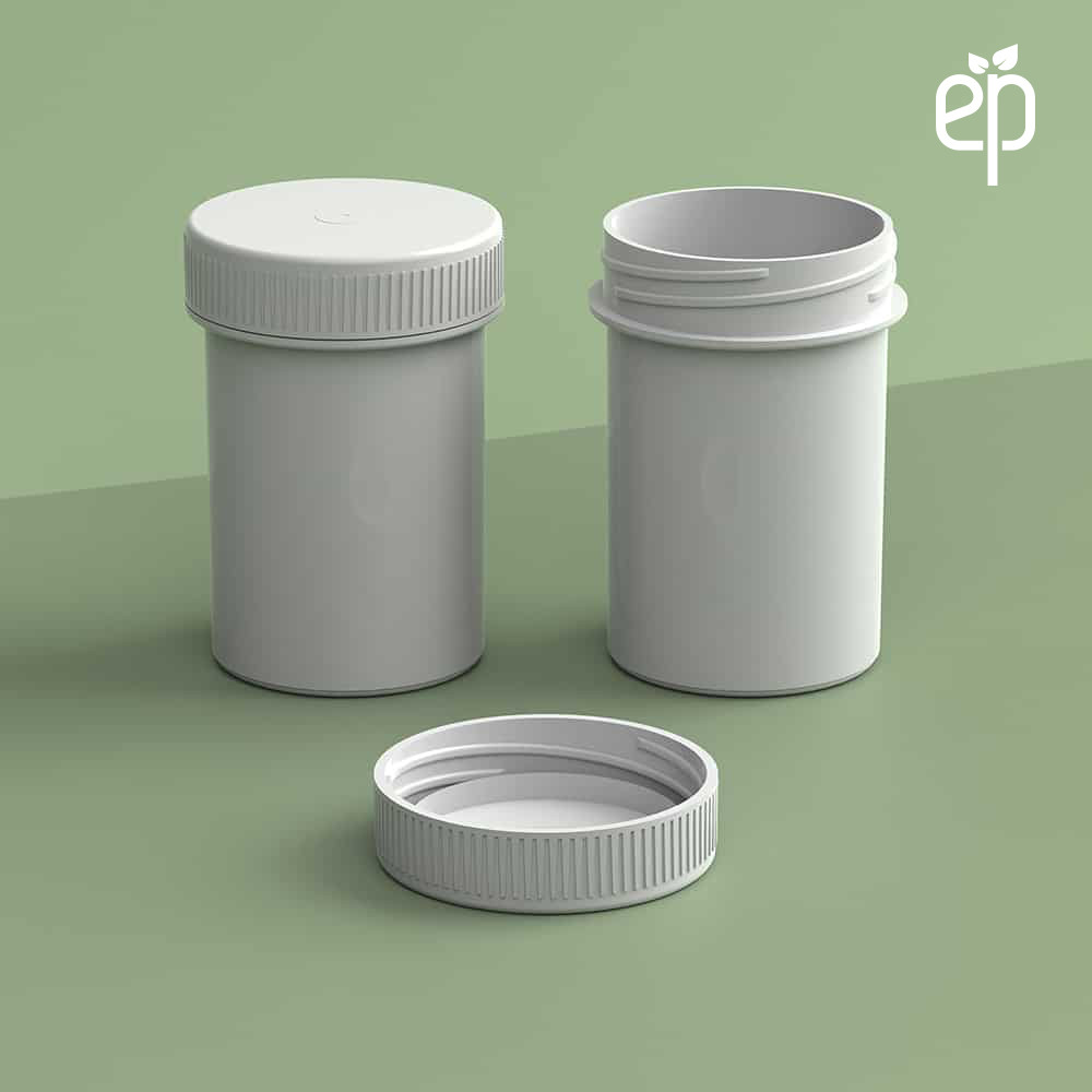 EP-3810 BioMax™ Plant-Based Containers –  Jar and Cap  - 2500 Quantity