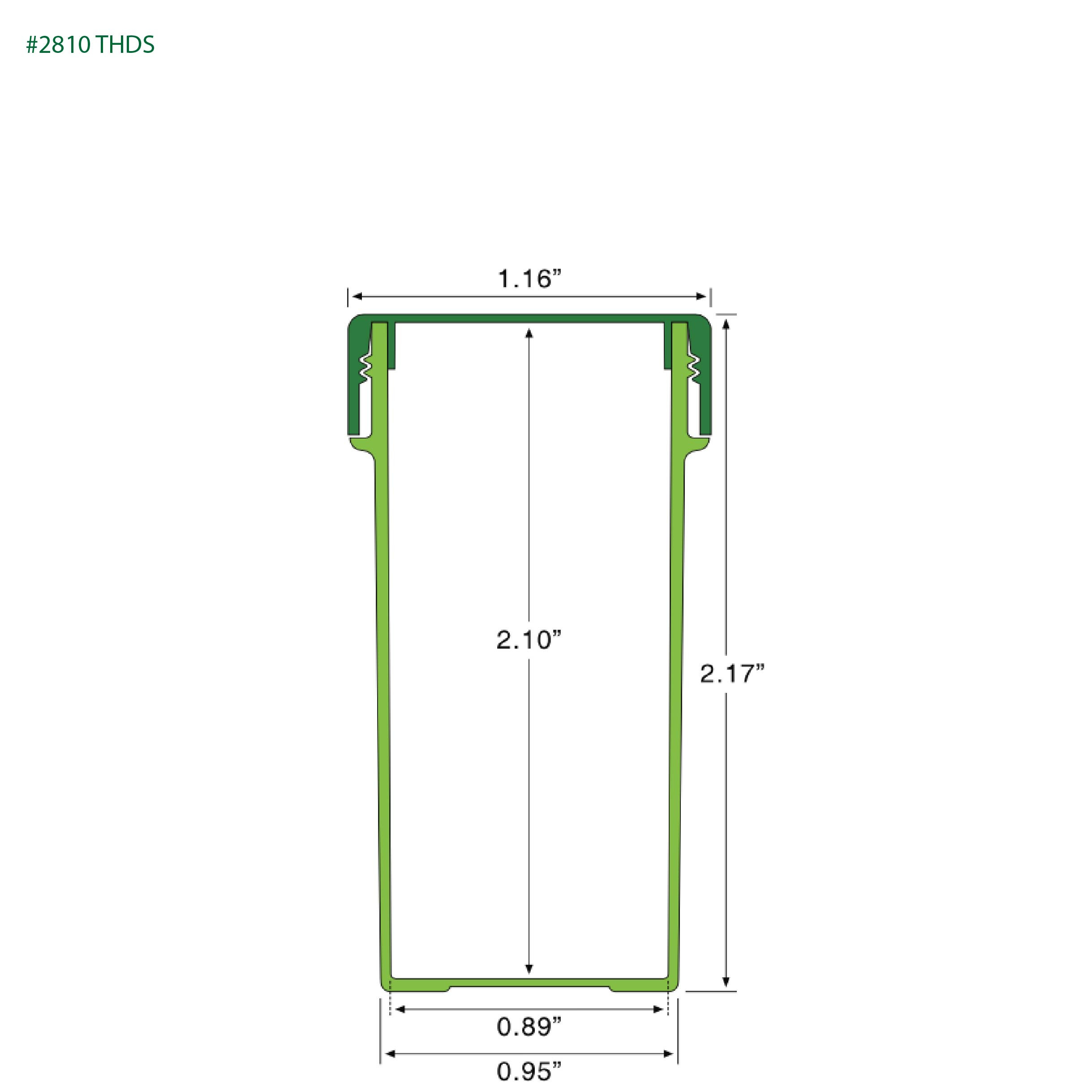 EP-2810 BioMax™ Plant-Based Containers –  Jar and Cap  - 2500 Quantity