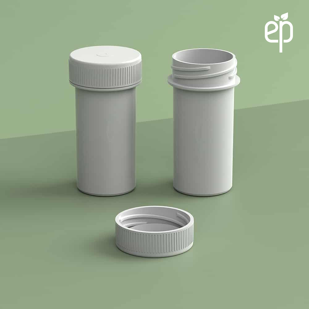 EP-2810 BioMax™ Plant-Based Containers –  Jar and Cap  - 2500 Quantity