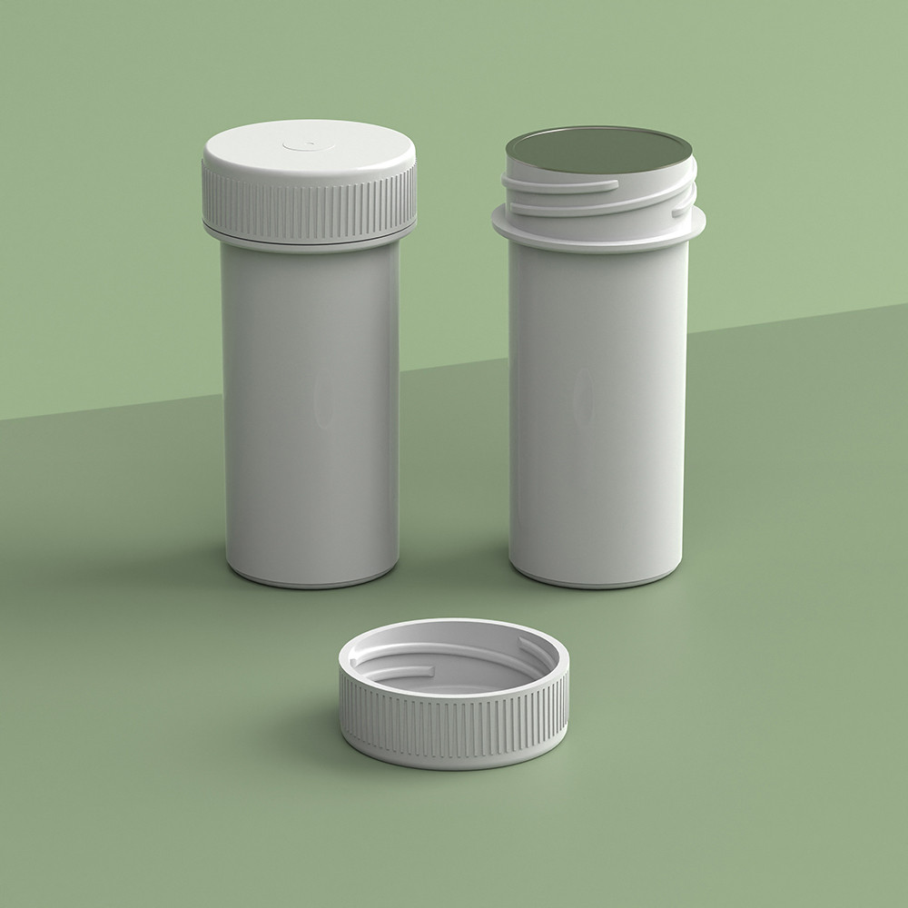 EP-2811 Plant-Based Screw Top Jar – Sustainable Container and Cap - 2500 Quantity