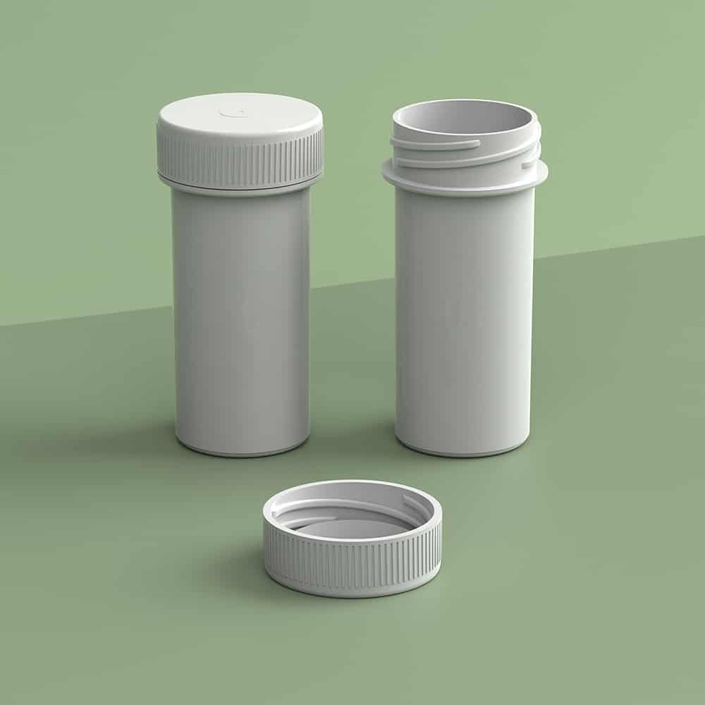 EP-2811 Plant-Based Screw Top Jar – Sustainable Container and Cap - 2500 Quantity