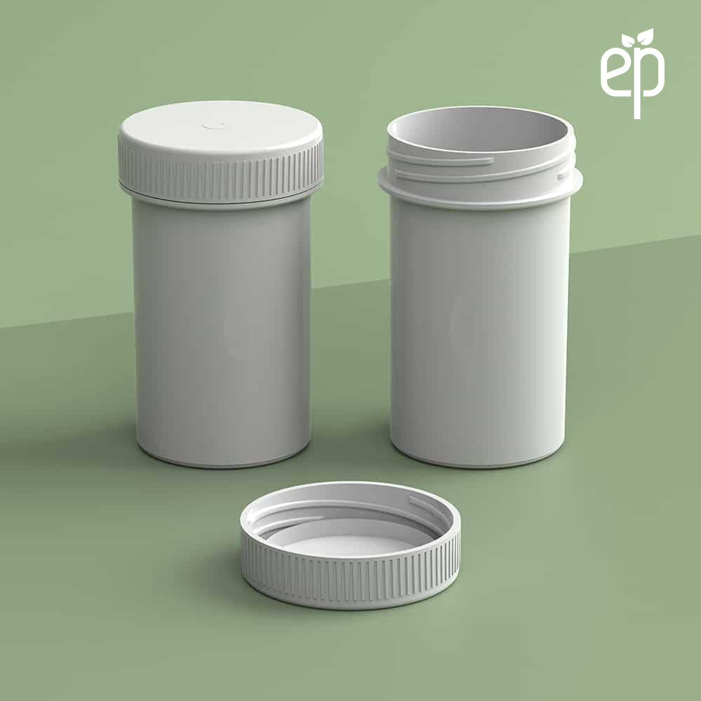 EP-3812 BioMax™ Plant-Based Containers –  Jar and Cap  - 2500 Quantity